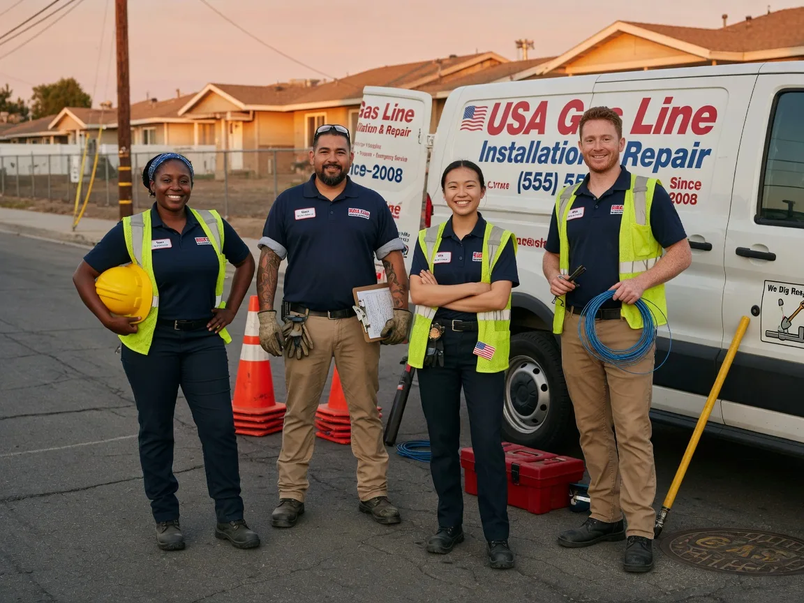 Gas Line Installation company in Matlock, IA